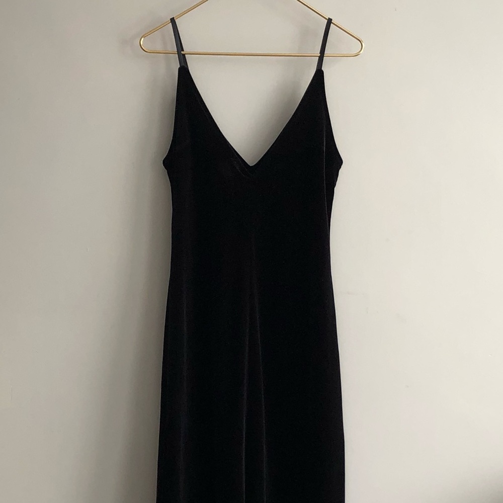 Black Velvet Dress by Genuine People